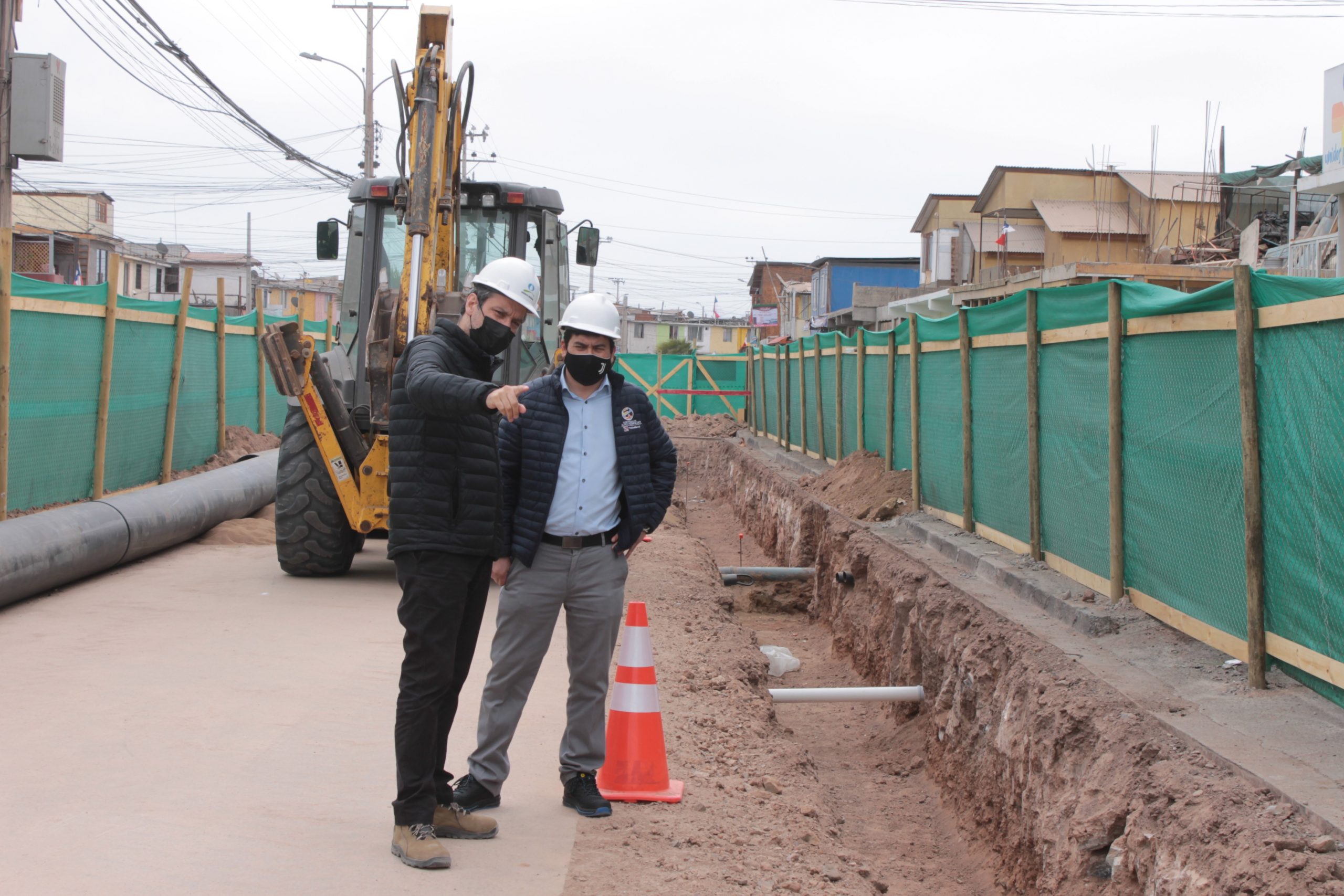 Aguas del Altiplano inicia renovación de colector público en avenida